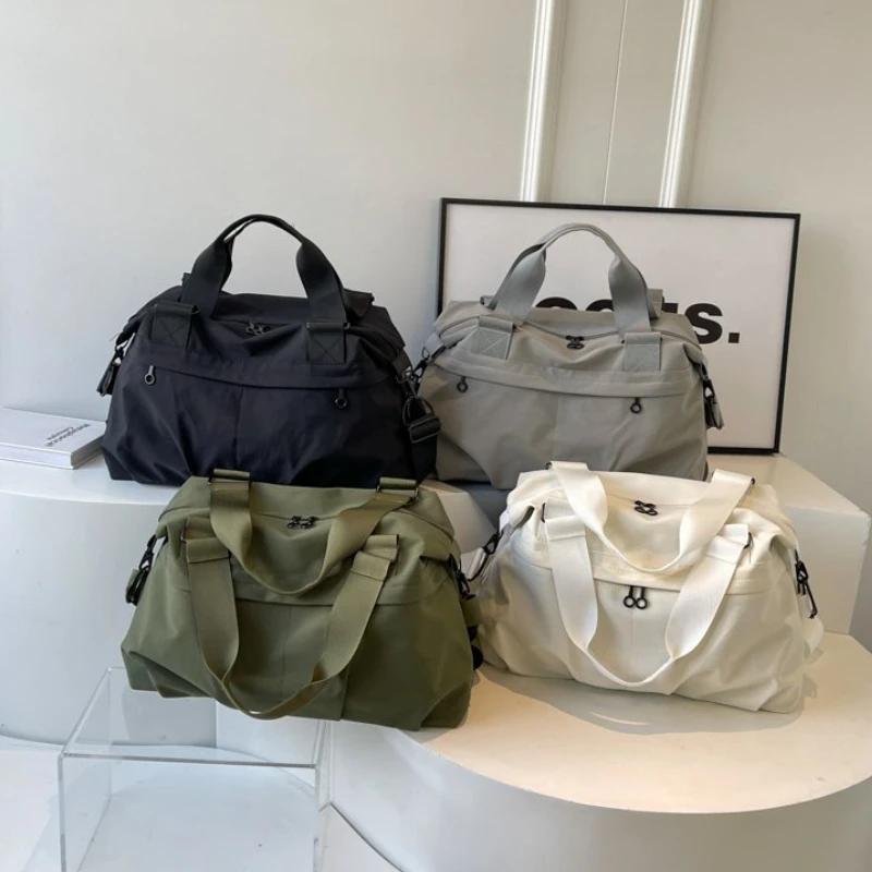 Сумка через плечо из ткани Оксфорд на молнии для женщин, высокое качество, большая вместимость, повседневная сумка-тоут для отдыха и шопинга, сумка через плечо