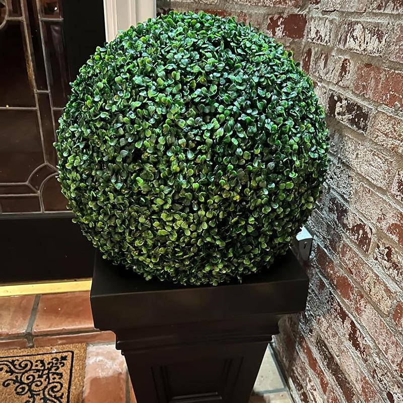 Artificial Green Plant Milangrass Ball Plastic Plant Wedding Fake Flower Ball Home Ceiling Decoration