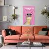 Welcome To My Crib Flag 2x3 Feet Tapestry With 4 Brass Grommets. Funny Flag for Teen Girls Room Indoor Outdoor Bedroom and College Dorm Wall Decor