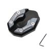 RDHKJ V-Strom 250 V-STROM 250 DL250 V-STROM250SX Motorcycle Side Stand Kickstand Plate Pad End