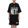 Fear of God Essentials Nets Футболка 90-х Черная Мужские Топы 125NB252024F