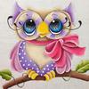 Cross Stitch Kit DIY Diamond Embroidery Cartoon Owl Diamond Painting Mosaic Home Decor