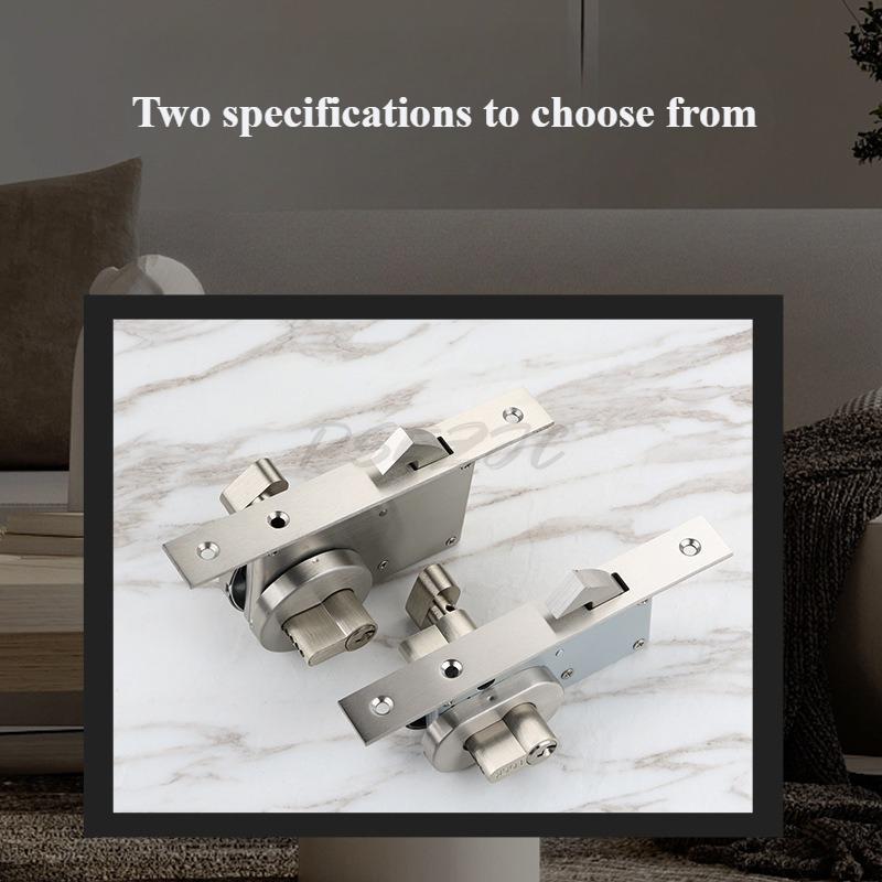 European standard sliding door lock 30/50mm kitchen sliding door balcony sliding door 304 stainless steel
