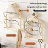 Suction Cup Wall-Mounted Pot Lid Holder