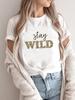 (Asian Size) T Clothing Casual Fashion Women's Top Print Female Casual Love Sweet Cute Graphic Tee Short Sleeve T-shirt