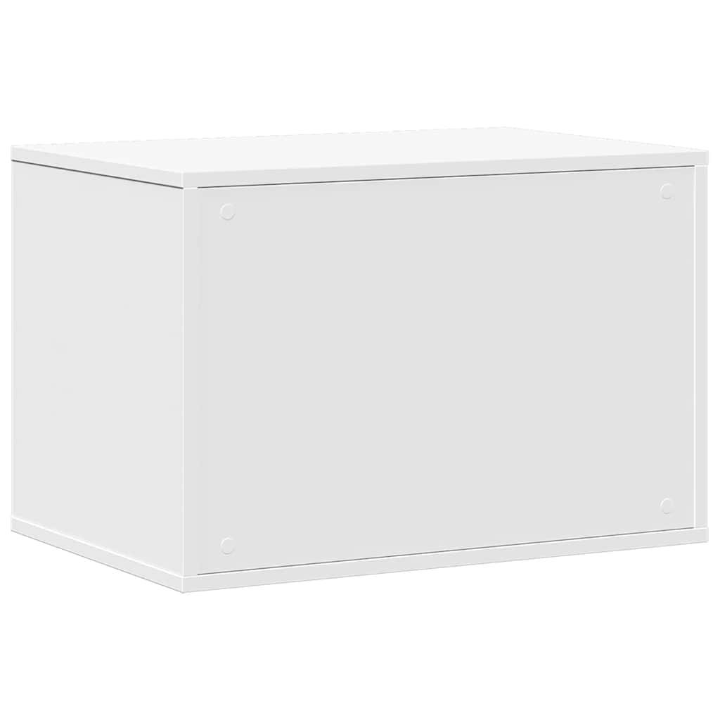 Vidaxl Szafka Na Kuwetę, Biała, 60X40X40 Cm, Materiał Drewnopochodny