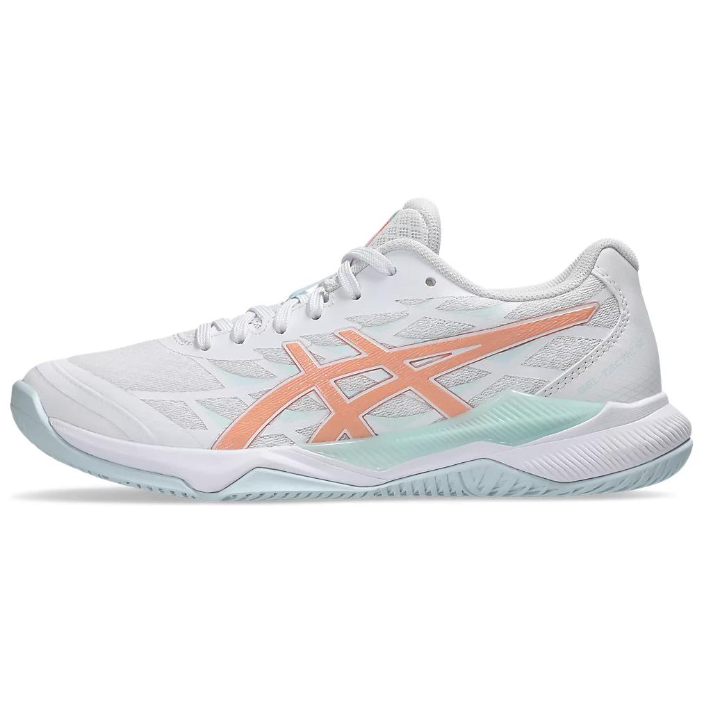 Asics Gel Tactic 12 White Bright Sunstone Women Sneakers 1072A092-102