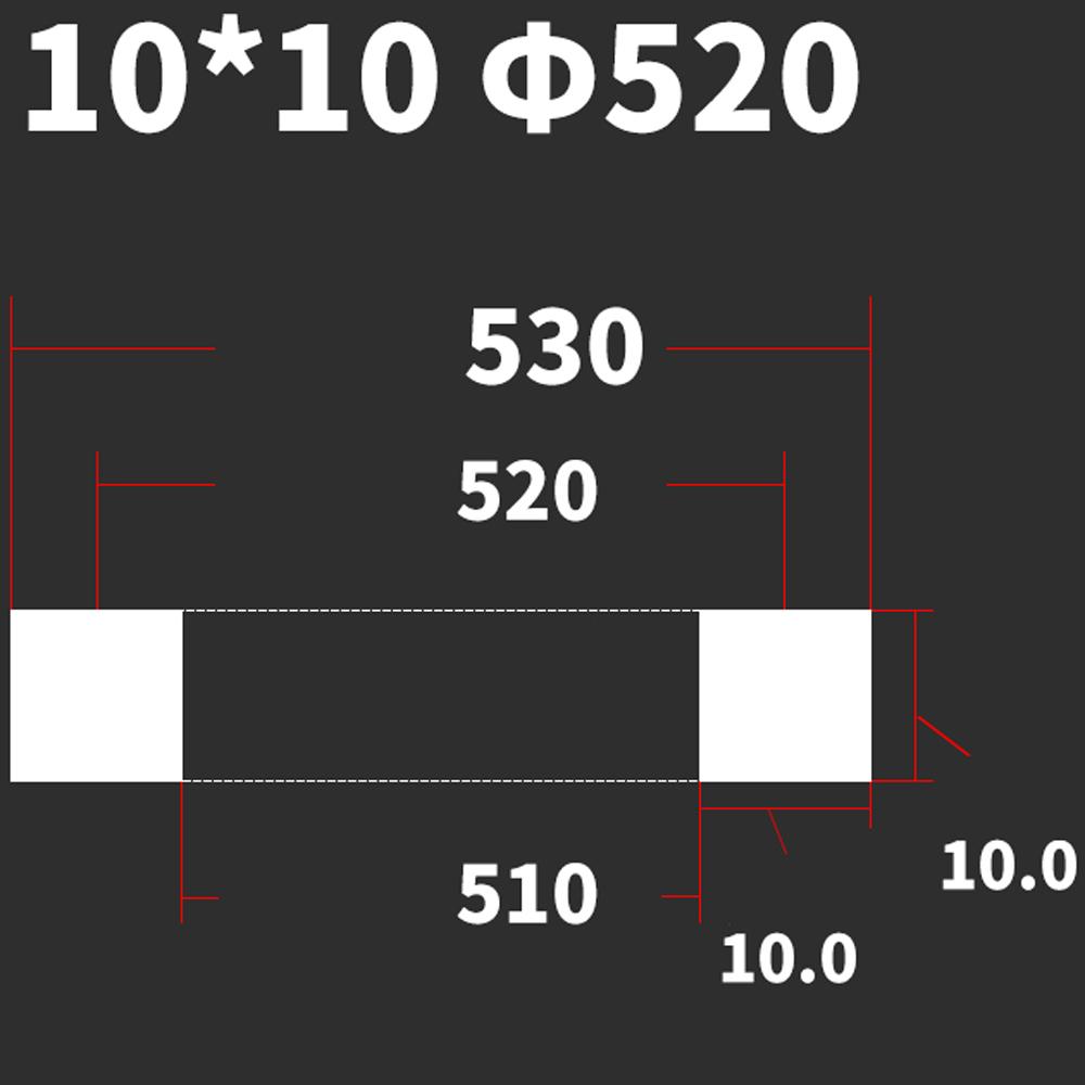 170-1220 мм Силиконовая резина VMQ 10 мм Квадратная уплотнительная прокладка Лента Для Давления Круглого Люка Бака Круглого Люка Дверца Санитарная