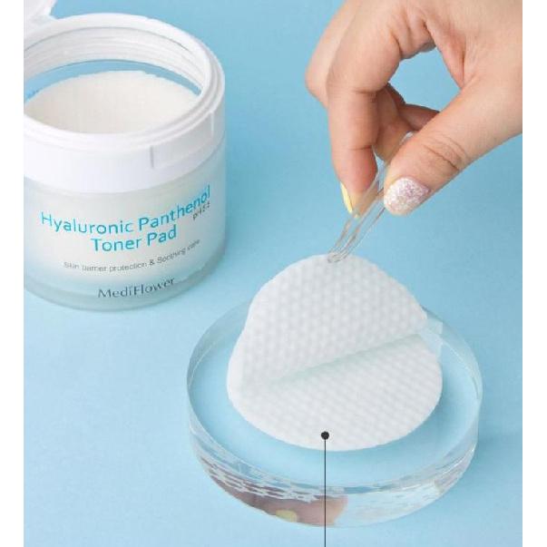MediFlower Hyaluronic Panthenol Toner Pad 60Pads 180ml