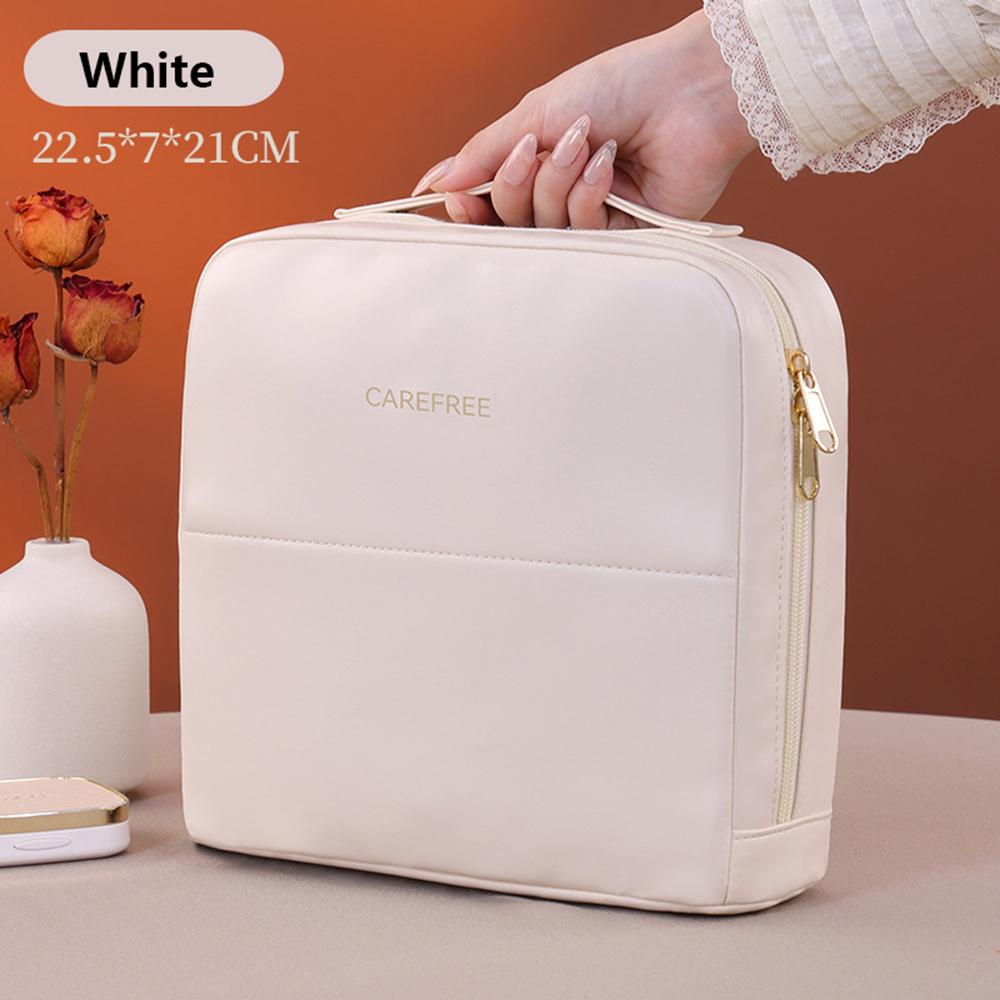 Large Makeup Bag Traveling Makeup Brushes Organizers Wash Bag Organizer for Handbag Inner Pouch Makeup Cosmetics Organizers Bags
