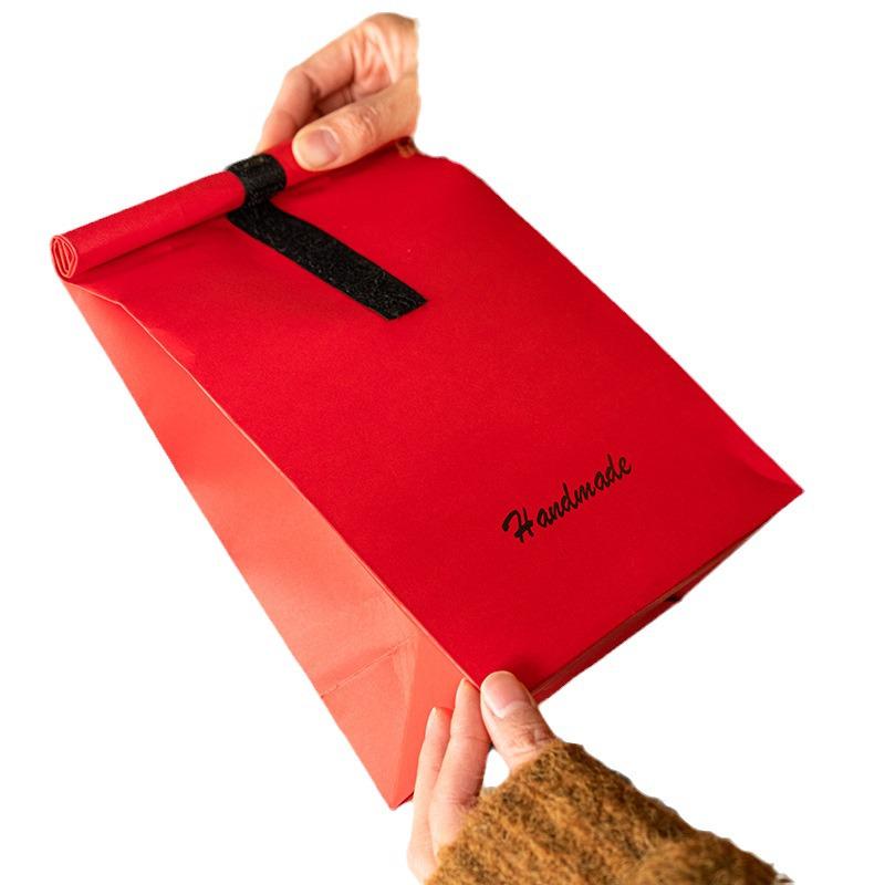 Handmade Birthday Cookies & Candy Snowflakes: Self-adhesive Stand-up Bag & Paper Box Packaging