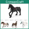 Реалистичный набор из 7 моделей лошадей, включающий аппалузского, квотерхорского и ганноверского жеребцов для декоративной демонстрации и игры