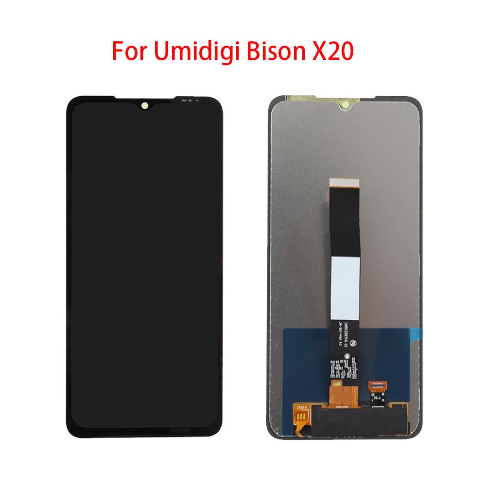 LCD Screen For Umidigi Bison 20 LCD Display Touch Screen Digitizer Full Assembly Replacement