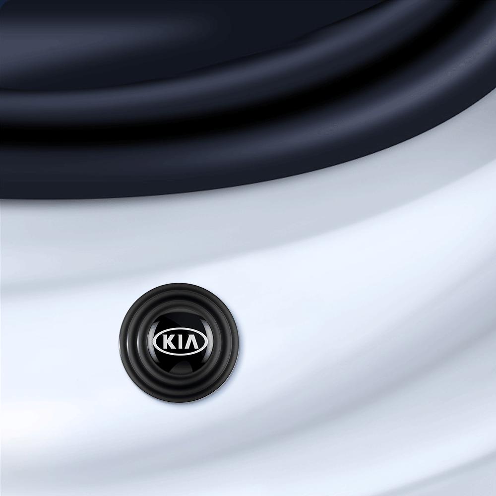 AEV5 Silicone Car Door Anti-shock Stickers Hood Trunk Anti-collision Buffer Gasket For KIA Rio Sportage Cerato Soul Sorento Picanto