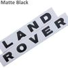 Car Front Grille Emblem Rear trunk Logo Badge Sticker Accessories For Land Rover Discovery 2 3 4 Range Rover Freelander SVR XS1
