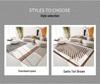Modern Checkered Loop Pile Living Room & Bedroom Area Rug