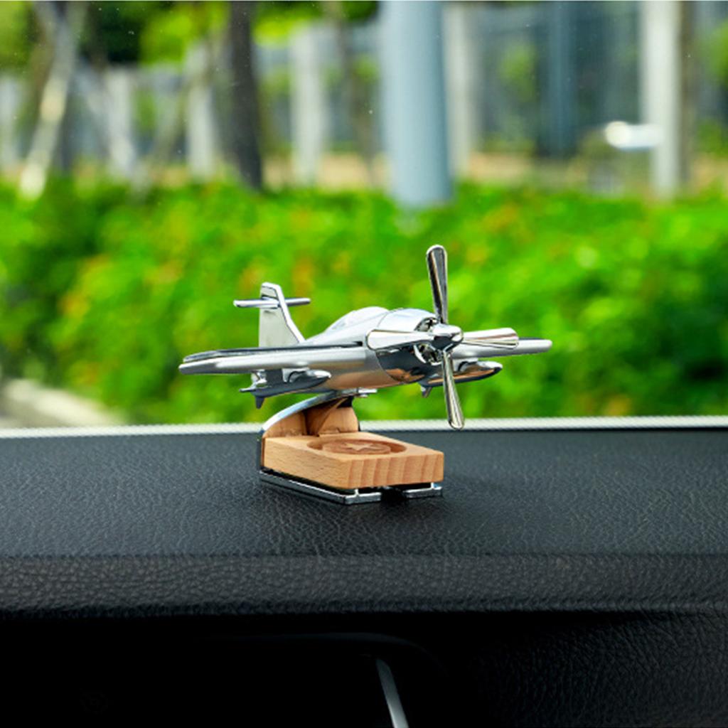 Car Solar Aircraft Air Freshener Airplane Aromatherapy Diffuser Ornaments Mini Car Perfume Air Freshener Fragrance Car