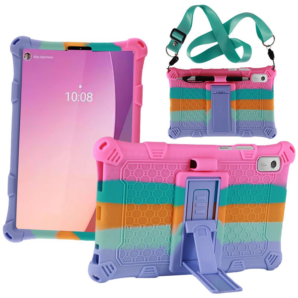 Case For Lenovo Tab M9 TB-310FU TB-310XU Kickstand Soft Silicone Kids Safe Tablet Cover Full Body Protect Funda