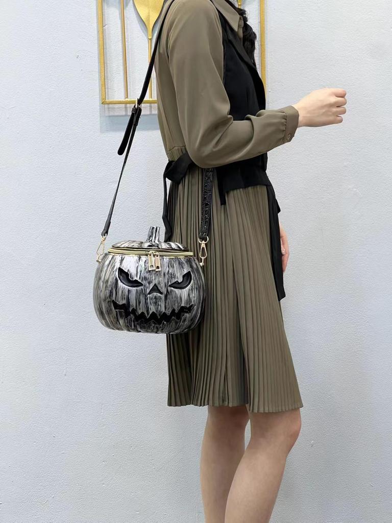 2024 Halloween Ghost Pumpkin Party Shoulder Bag