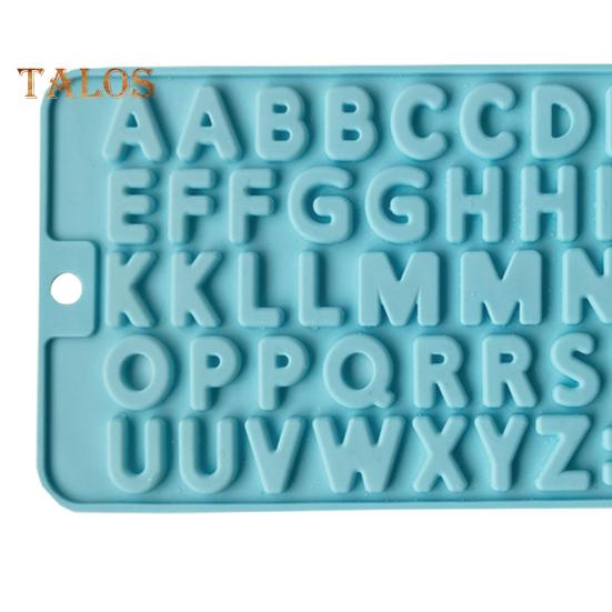 Форма для шоколада с алфавитом, высокая термостойкость, широкое применение, пищевая многофункциональная силиконовая форма для шоколадного торта