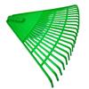12/21 Tines Leaf Rake Tempered Plastic Rake Head Collecting Leaves Debris Garden Tool Lightweight Yard Grass Clean Tool for Gardening Camping