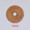 Natural Rattan Woven Heat Insulation Mat Teapot Coaster Holder Coffee Placemat Table Mat Bowl Mat Plate Mat Hot Dishes Mats
