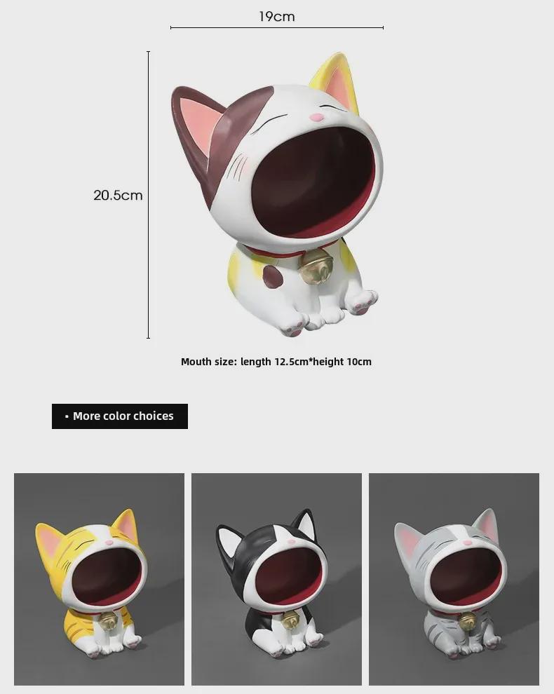 Креативное украшение для крыльца для кошек — милое украшение для дома и место для хранения ключей