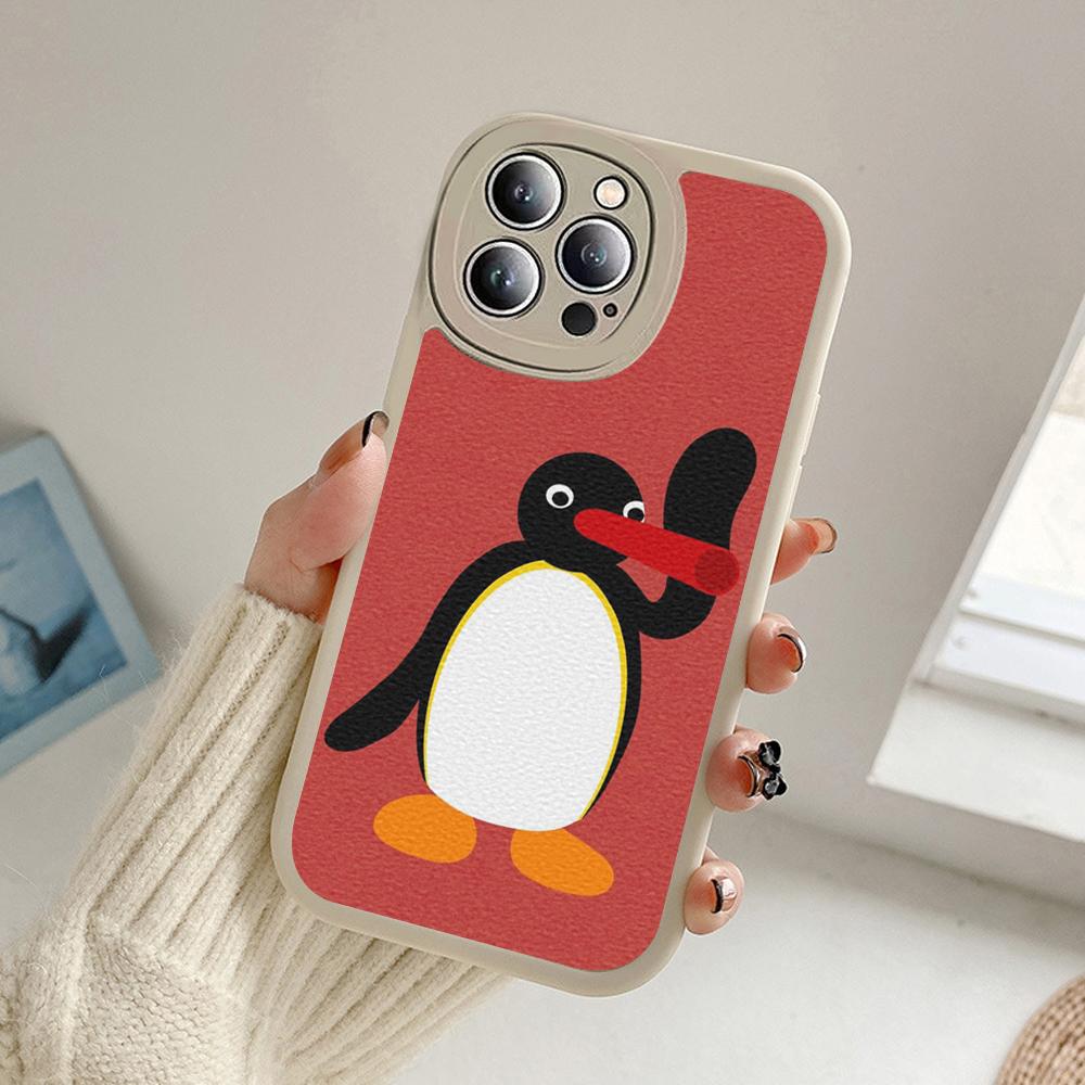 Для iPhone Noot noot pingu Чехол для телефона для iPhone 14 13 11 12 Pro MAX 13 12 MiNi 7 8 plus iphone 14 13 PRO XS XR Чехлы из овчины