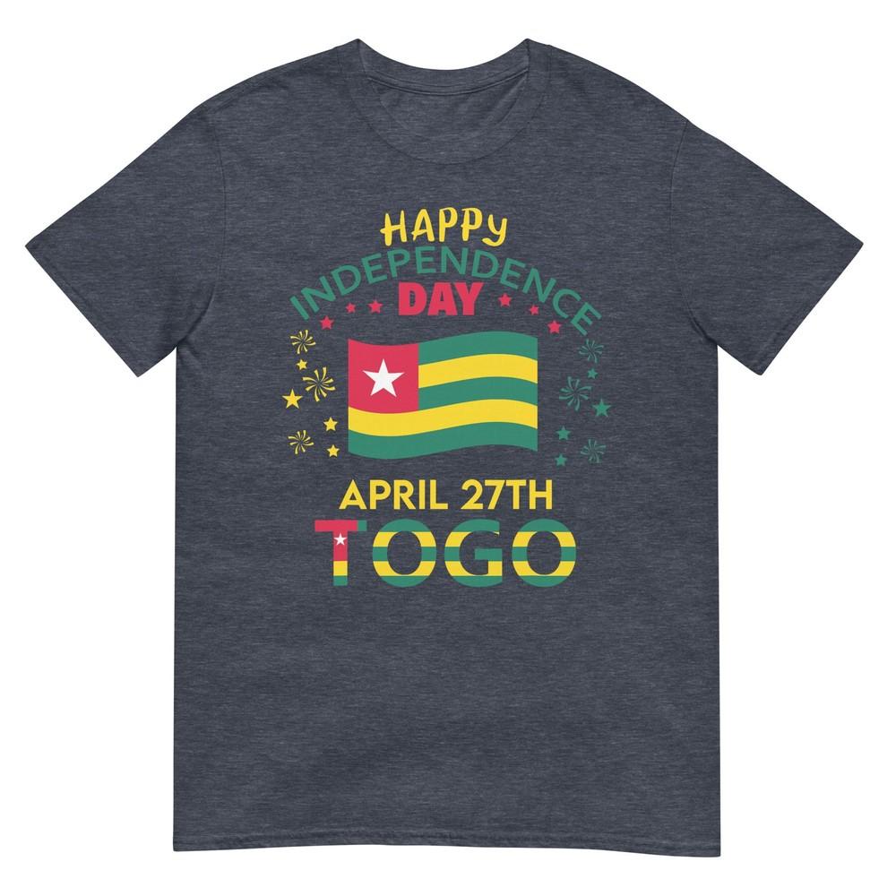 Togo 66th Independence Day Togolese Pride Togo Flag Tshirt