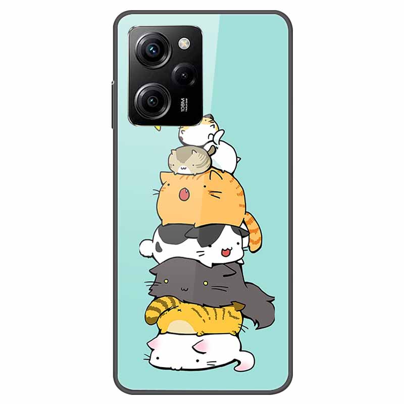 Чехол для Xiaomi Redmi Note 12 Pro Plus 5G Pro+ Чехол Жесткий Защитный Чехлы для Xiaomi Redmi Note12 5G 12Pro Чехол из Закаленного Стекла