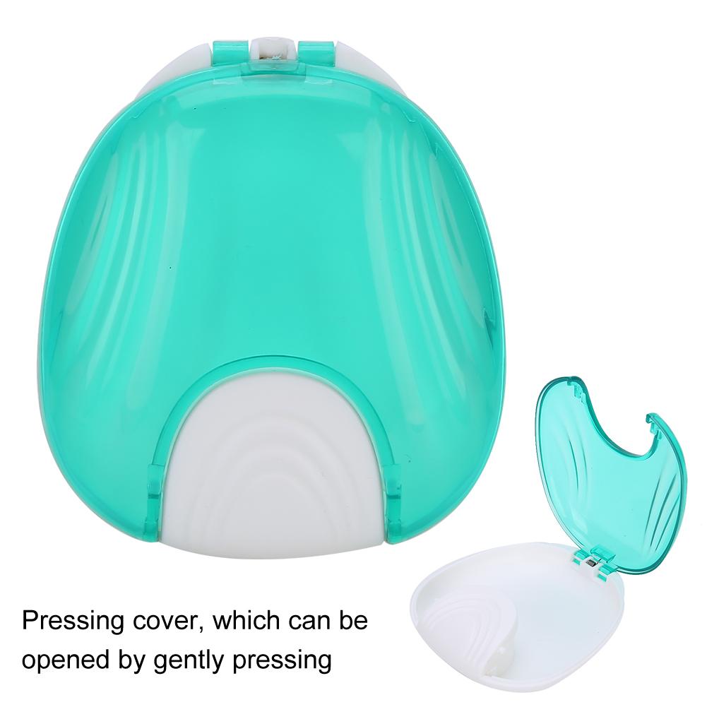 Orthodontic Retainer Case Portable Adult Waterproof Denture Box Storage Container