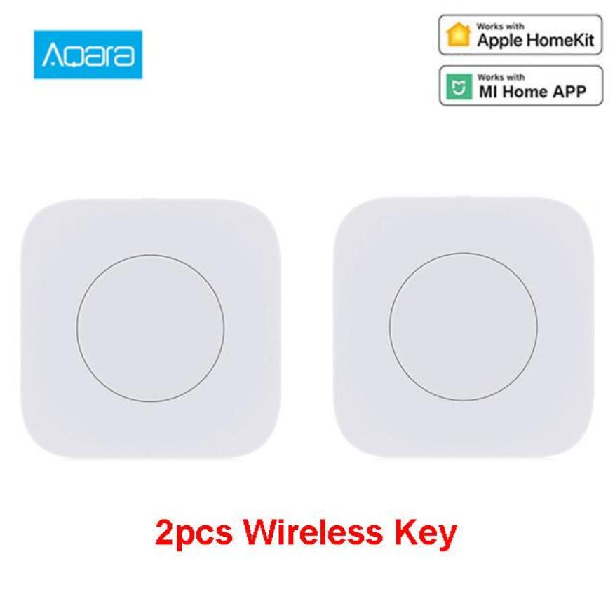 Mijia Aqara Smart Wireless Switch Key Интеллектуальное приложение Дистанционное управление Беспроводное соединение Wi-Fi ZigBee для Xiaomi Mih… Больше