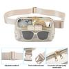 Clear Fanny Pack Belt Bag Large Capacity Water-Resistant Zipper Closure Stadium Approved Transparent Waist Bag