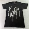 Футболка группы Korn Still A Freak Североамериканский тур Черная Размер Маленький