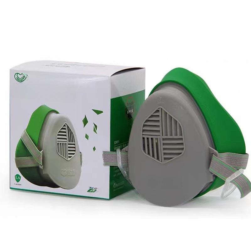 Промышленная пылезащитная маска Baoweikang N3800 с фильтром N3803 для защиты от цементной и шлифовальной пыли