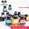 Semiramis Lionmel Imported Non-Carbon Colored Fountain Pen Ink (30ml) with Glass Dip Pen