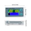 10 100V LCD Battery Monitor 12V 24V 36V 48V Digital Battery Capacity Voltmeter Tester Percentage Level Voltage