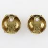 Chanel COCO Mark Earring Vintage Plated Gold 37g Women Used
