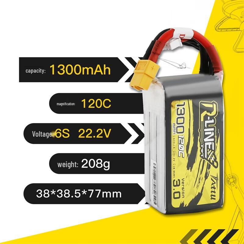 Gens Ace Gold Brick FPV LiPo Battery LINE3.0