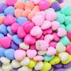 Colourful Heart Shape Acrylic Loose Spacer Beads for Jewelry Making DIY Accessories