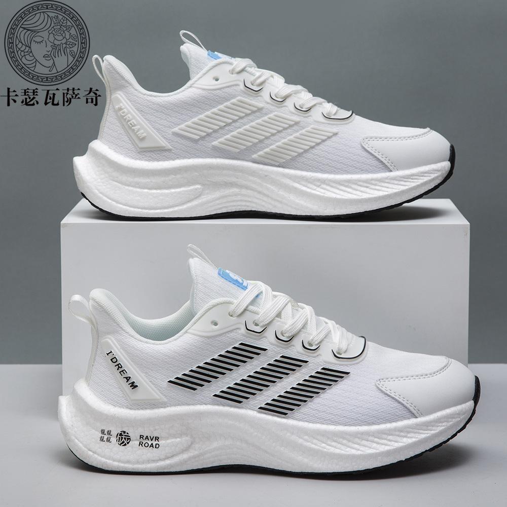 Spring sports running shoes student sports training shoes popcorn sole fashion versatile casual shoes