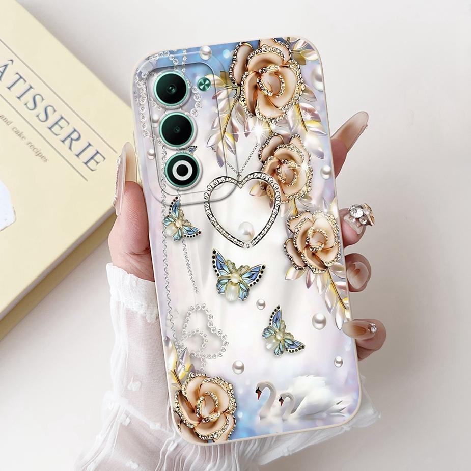 For Oppo A5 5G Case CPH2735 Cute Cartoon Luxury Painted Cover Soft TPU Phone Case For Oppo A5 Pro A5Pro 5G CPH2695 Fundas Bumper