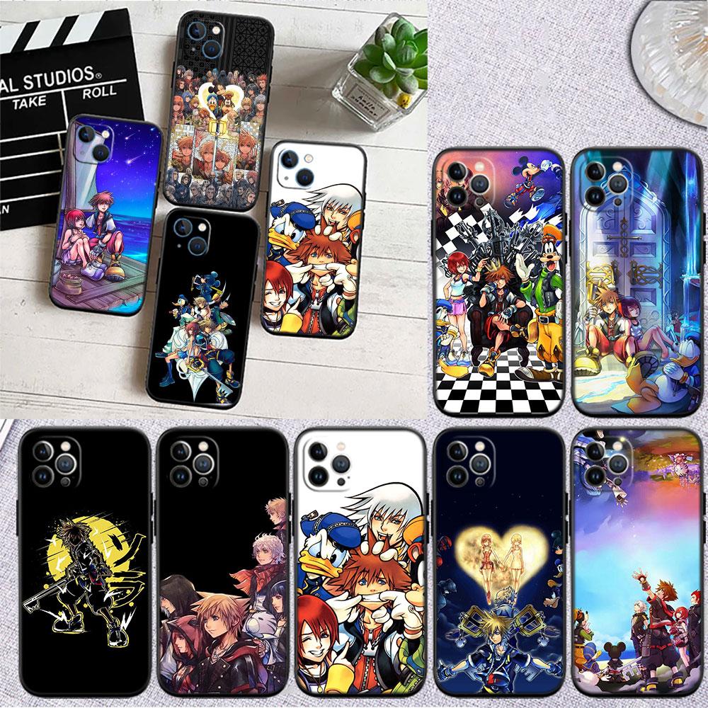 CJ73 Kingdom Hearts Phone Case for Samsung Galaxy M06 M15 M16 M35 M55 M56 A36 A42 A50 A50S A51 A52 A32 A33 A05 A05S A06 A16 A20
