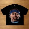 Allen Iverson Big Face PNG Graphic – "The Answer" T-Shirt Design (Digital Download)