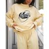Trendy Women's Autumn Sweatshirt: European Size, Casual, Fashionable, Comfortable, Mid-High Collar, Long-Sleeved