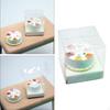 1/12 Dollhouse Miniature Cake with Storage Box, Doll Accessories Decoration, Food Dessert Model for