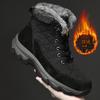 Large Size Winter New High-top Velvet Warm Men's Boots Outdoor Hiking Sports Casual Fashion Cotton Shoes