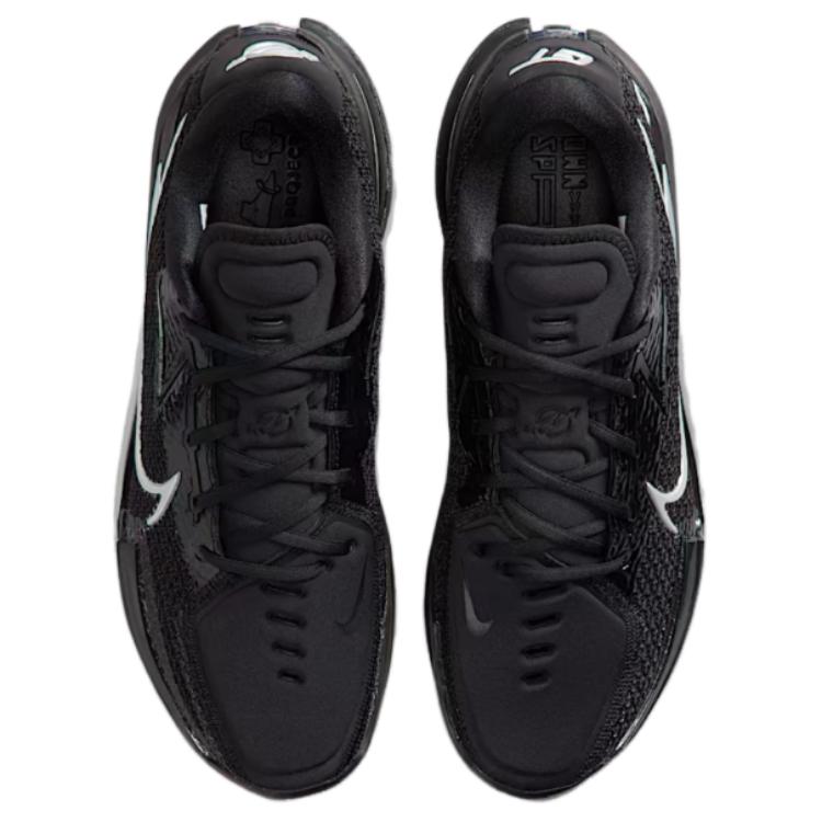 Nike Эйр Зум GT. Кроссовки для баскетбола Cut 1 Унисекс Черные Азиатская версия Повседневные CZ0176-006