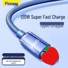 Кабель быстрой зарядки Jingyao PD, совместимый с iPhone 14/13/12/11, кабель для передачи данных с флэш-зарядкой 120 Вт
