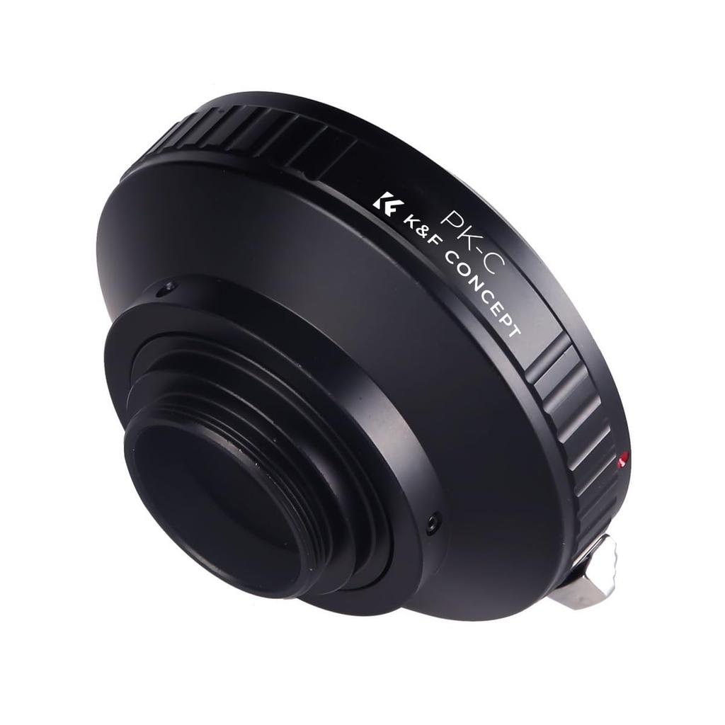 Адаптер для объективов CONCEPT для объективов PENTAX K PK Адаптер для установки кинокамер и камер видеонаблюдения официальный K&F PK-C - Камеры типа C. (Магазин производителя)